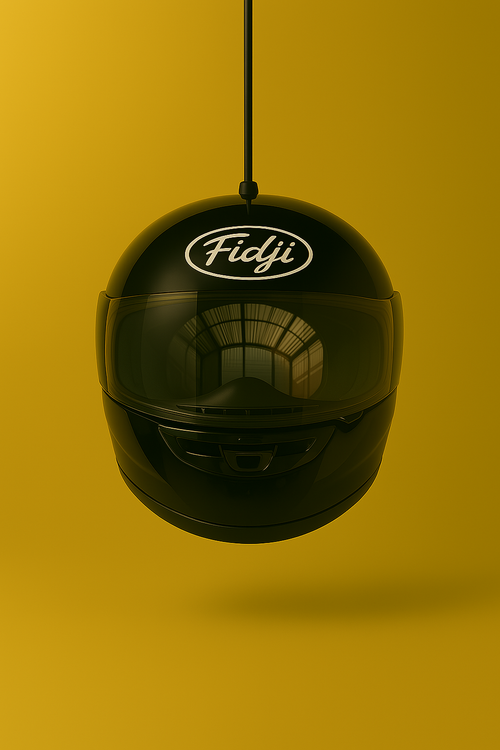 Casco Lámpara Integral Black