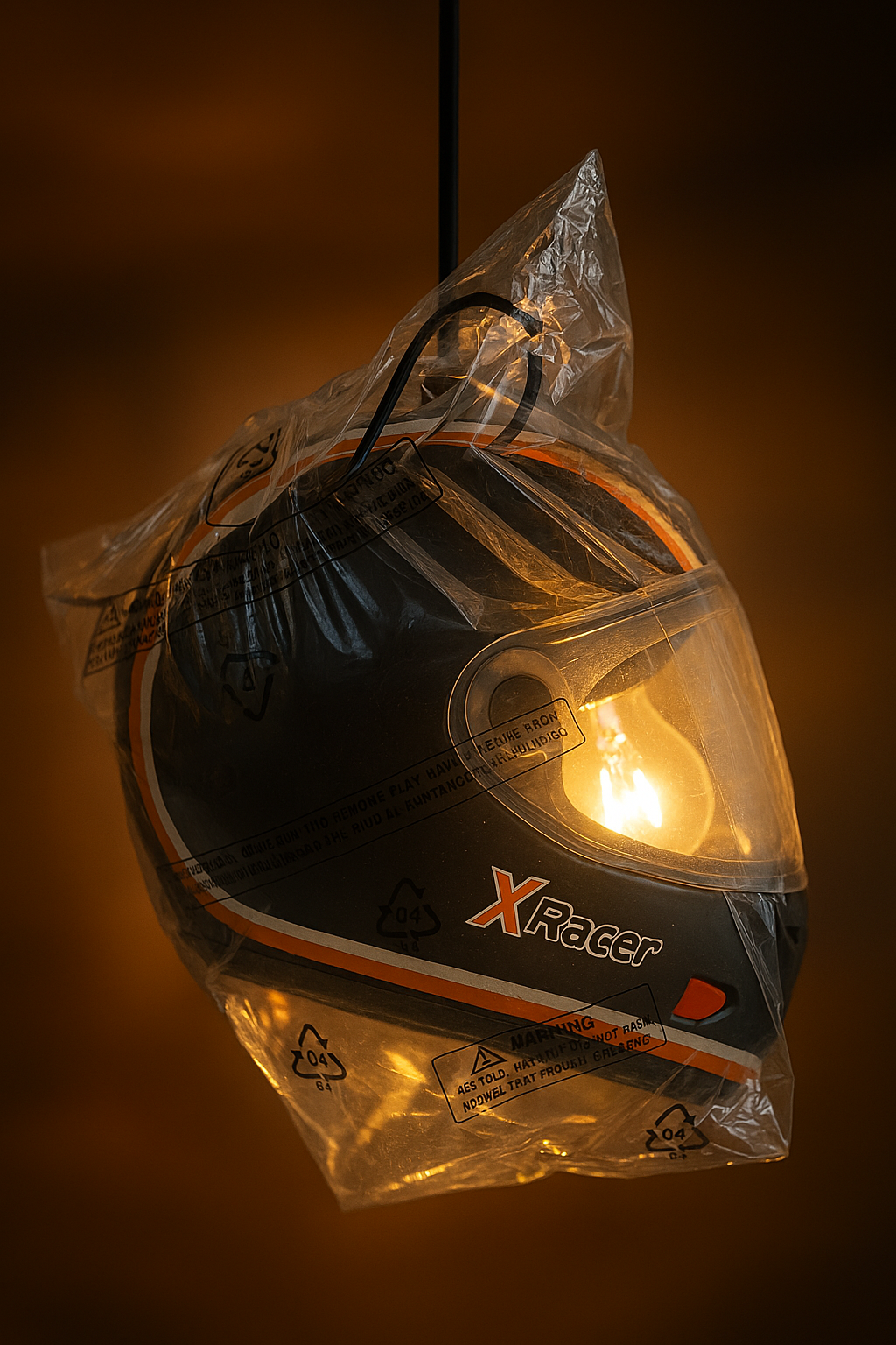 Casco Lámpara Jet Racer