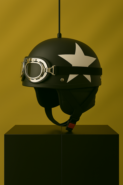 Casco Lámpara América Star