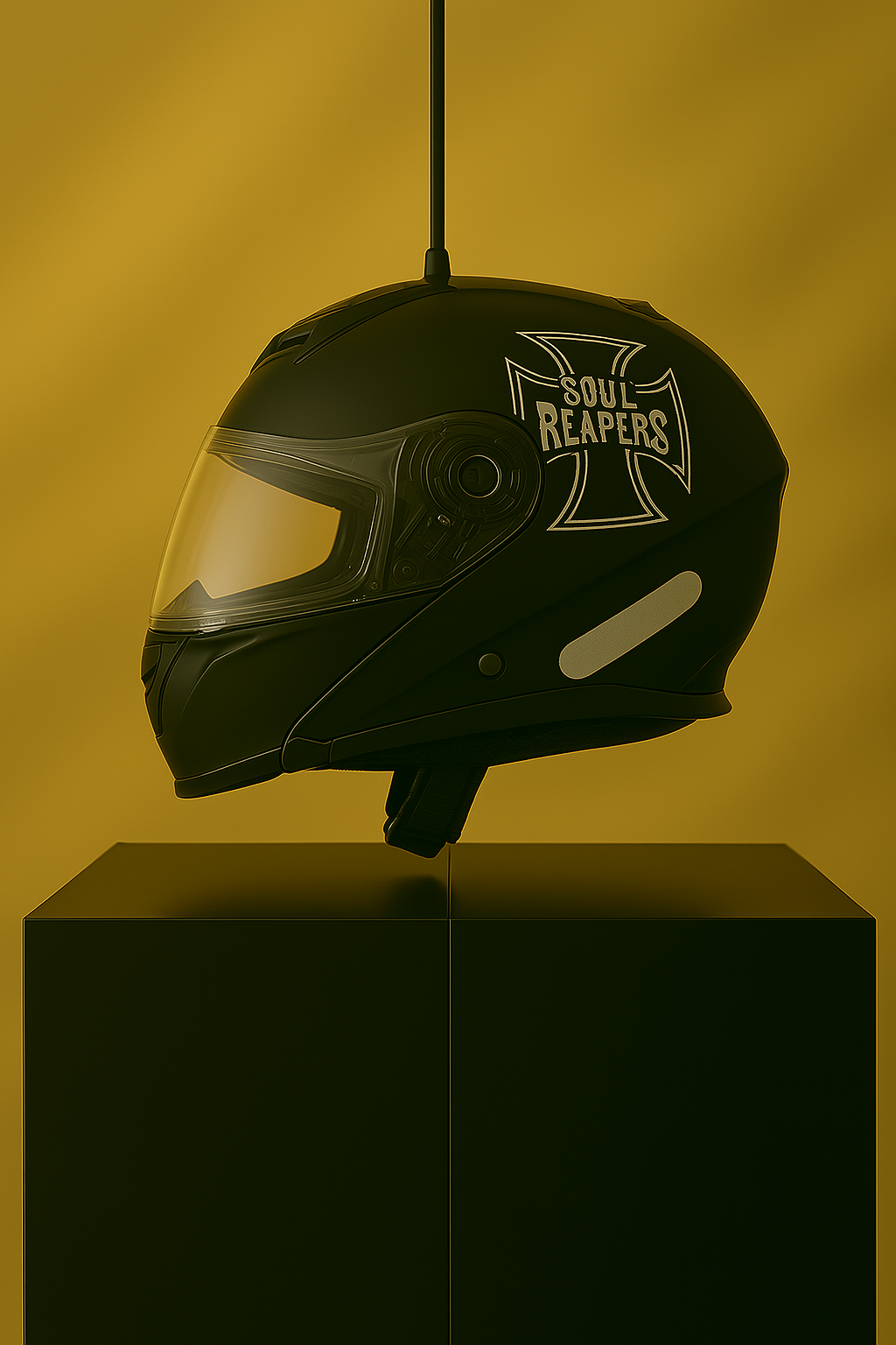 Casco Lámpara Black Modular