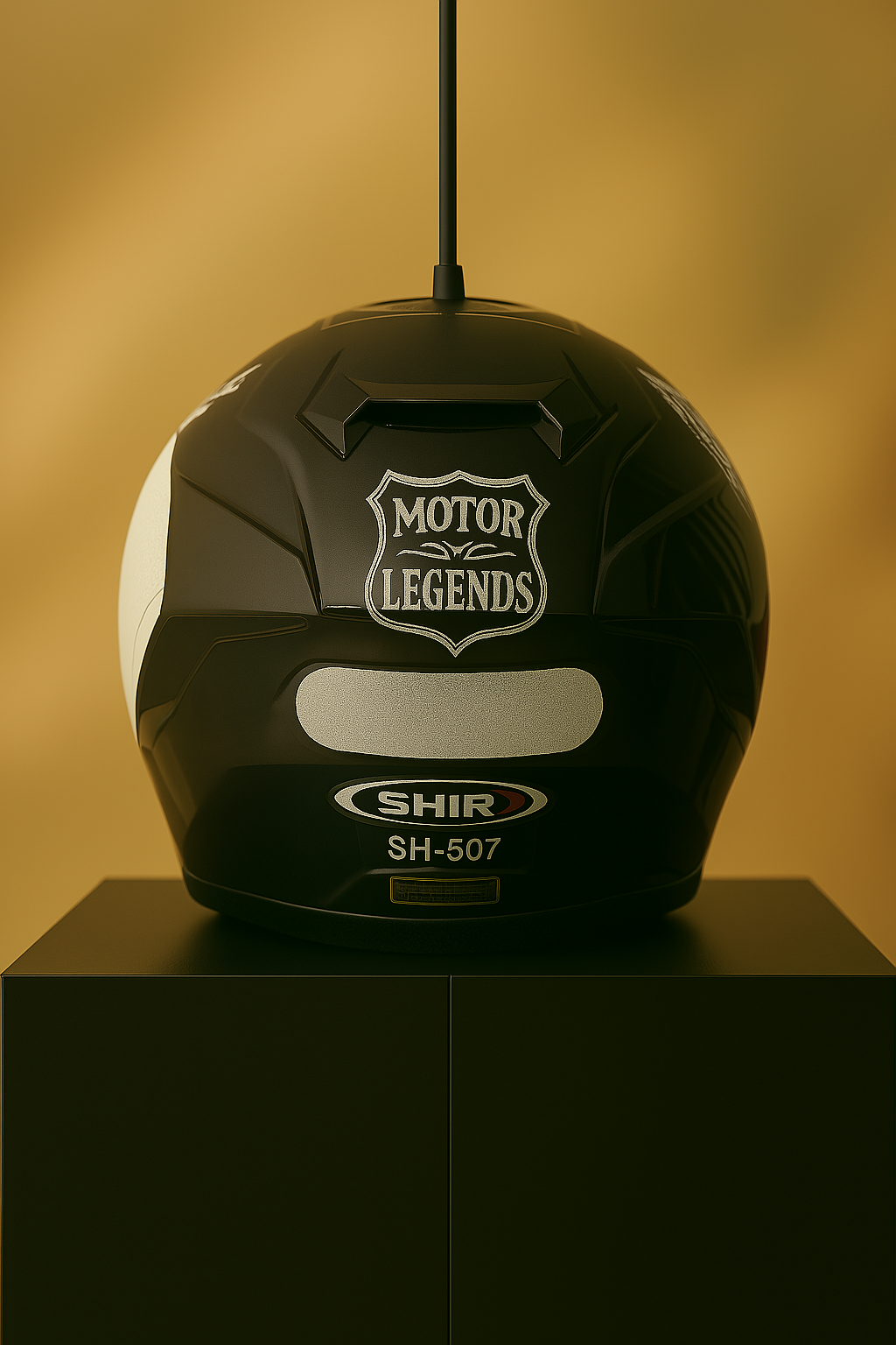 Casco Lámpara Black Modular